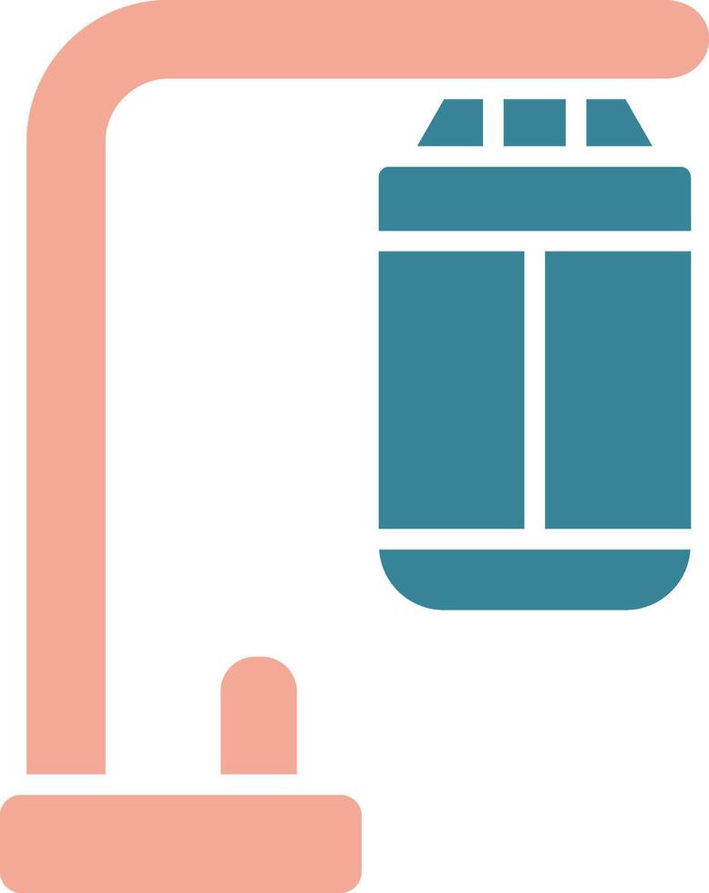 Punch Ball Interactive Line Art vector