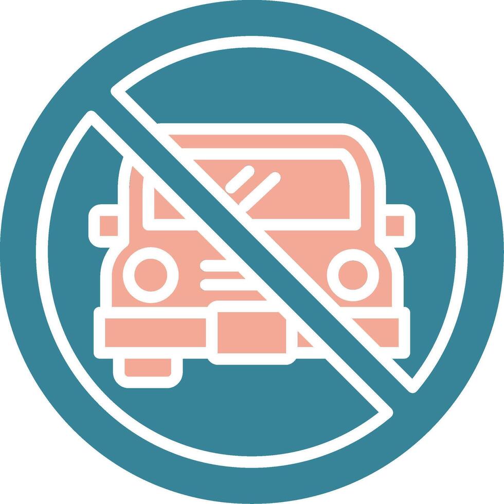 No Car Expressive Tech Element vector