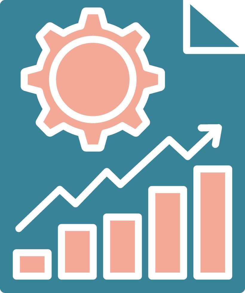 Project Management Bold Graphic Module vector