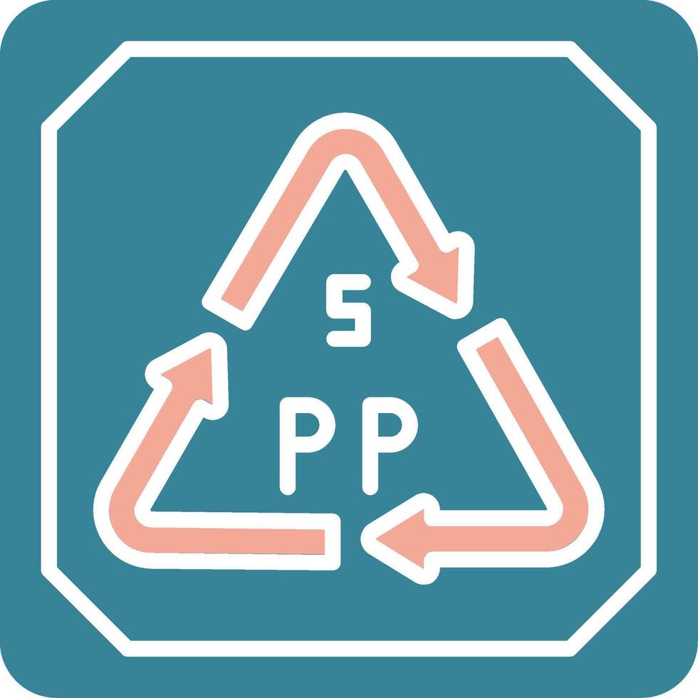 Polystyrene Vibrant UI Token vector