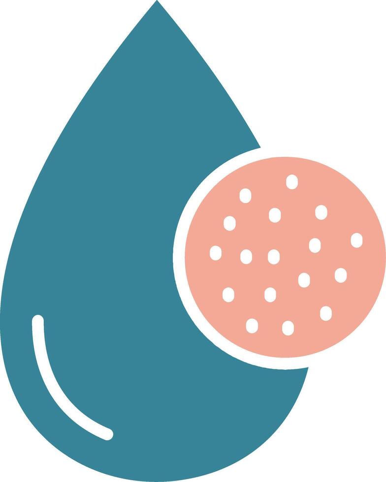 Red Blood Cells Seamless Core Icon vector