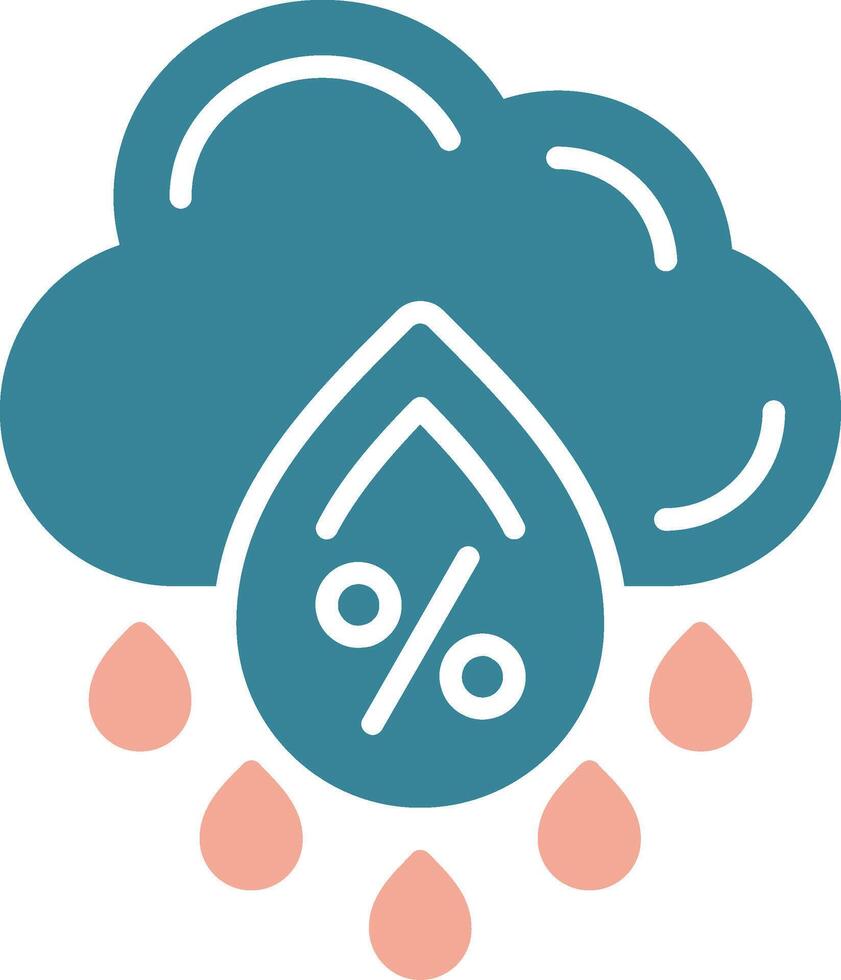 Precipitation Dynamic Symbol Sketch vector