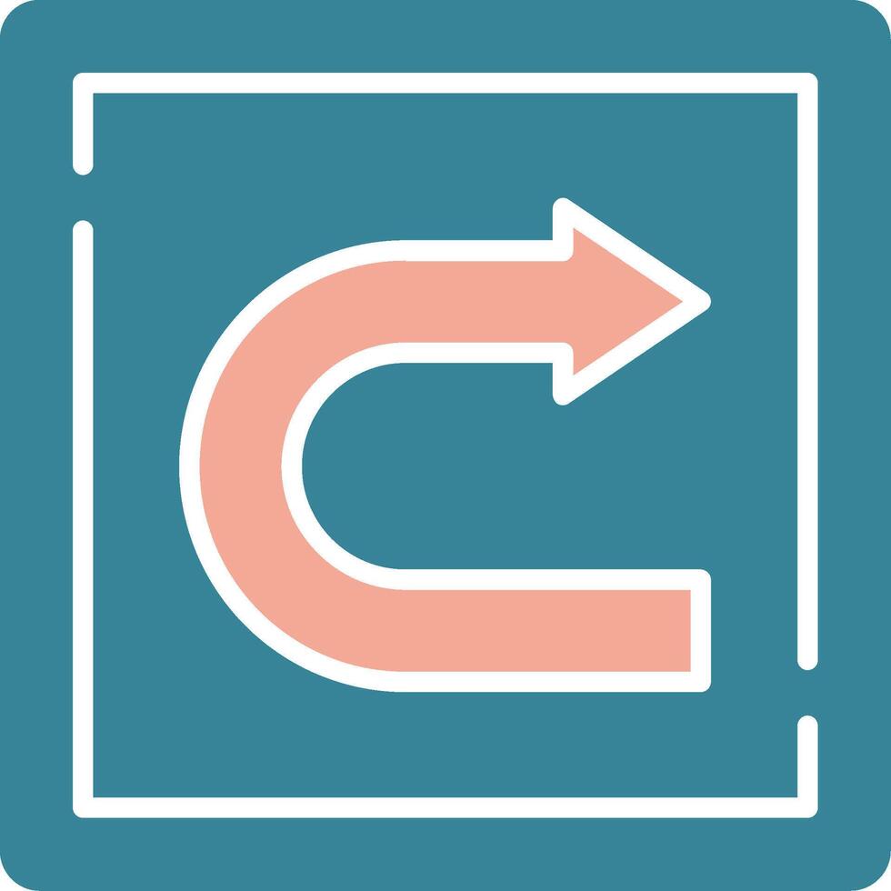 Redo Tactile Symbol Sketch vector