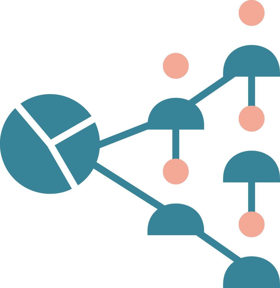 segmentación vistoso aplicación emblema vector