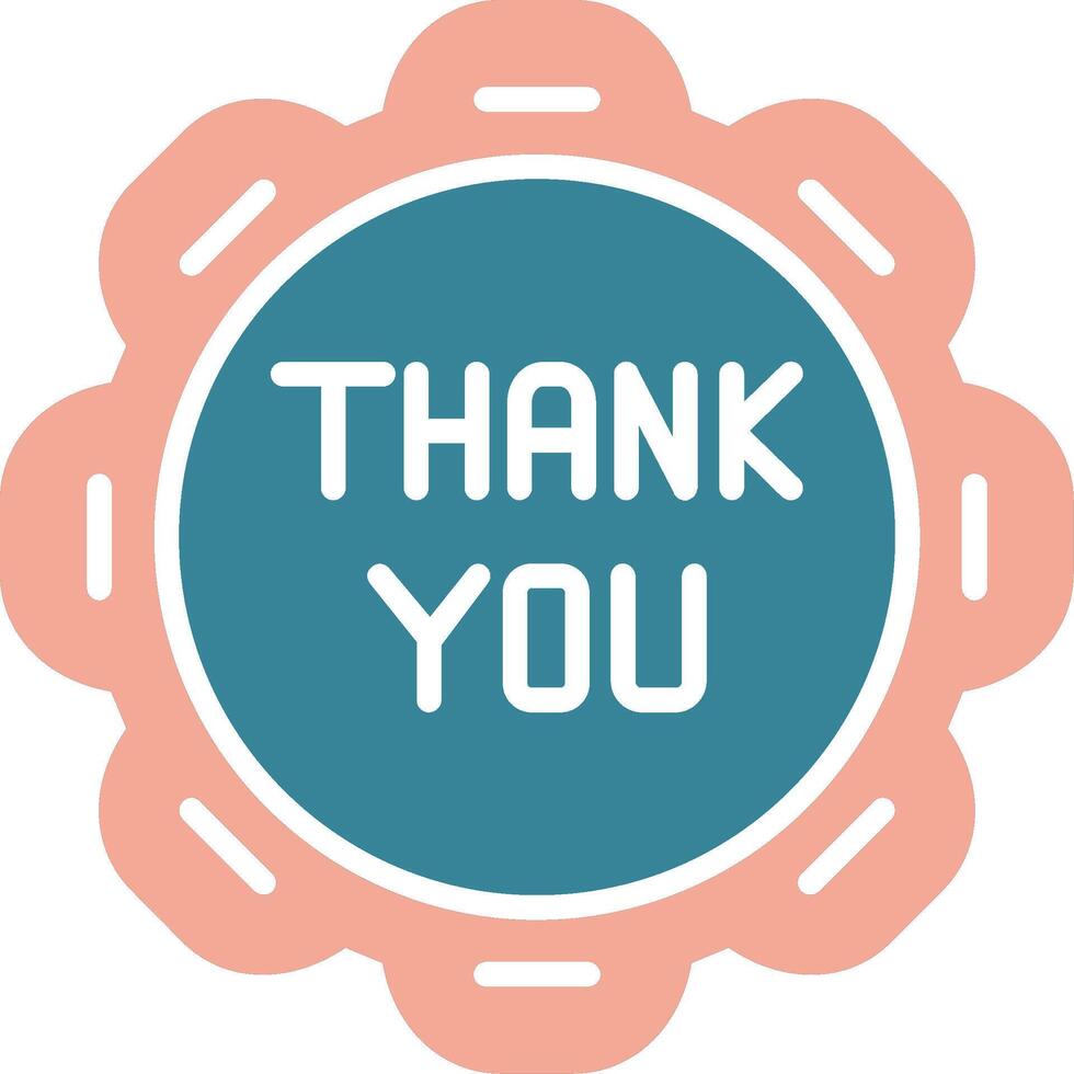 Thank You Dynamic Grid Token vector