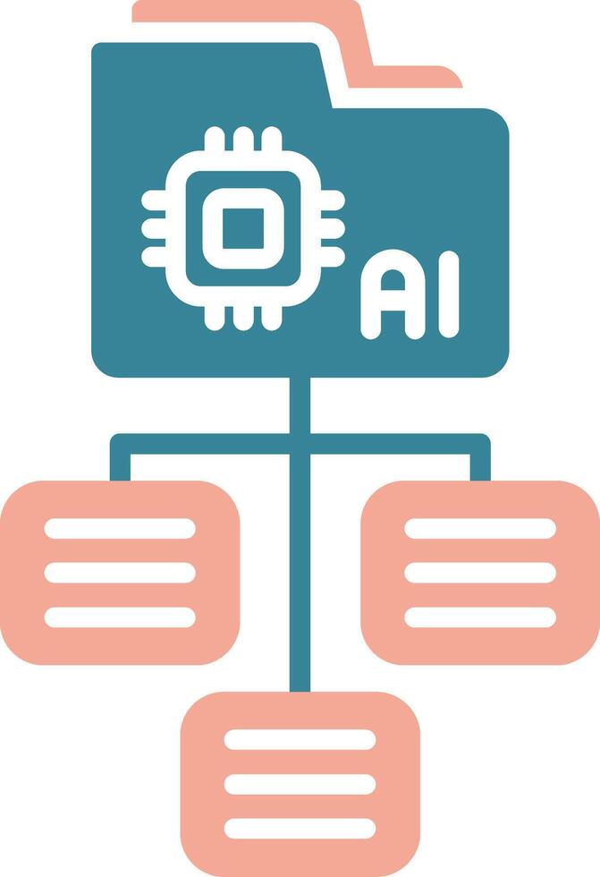 Data Classification Bold Graphic Module vector