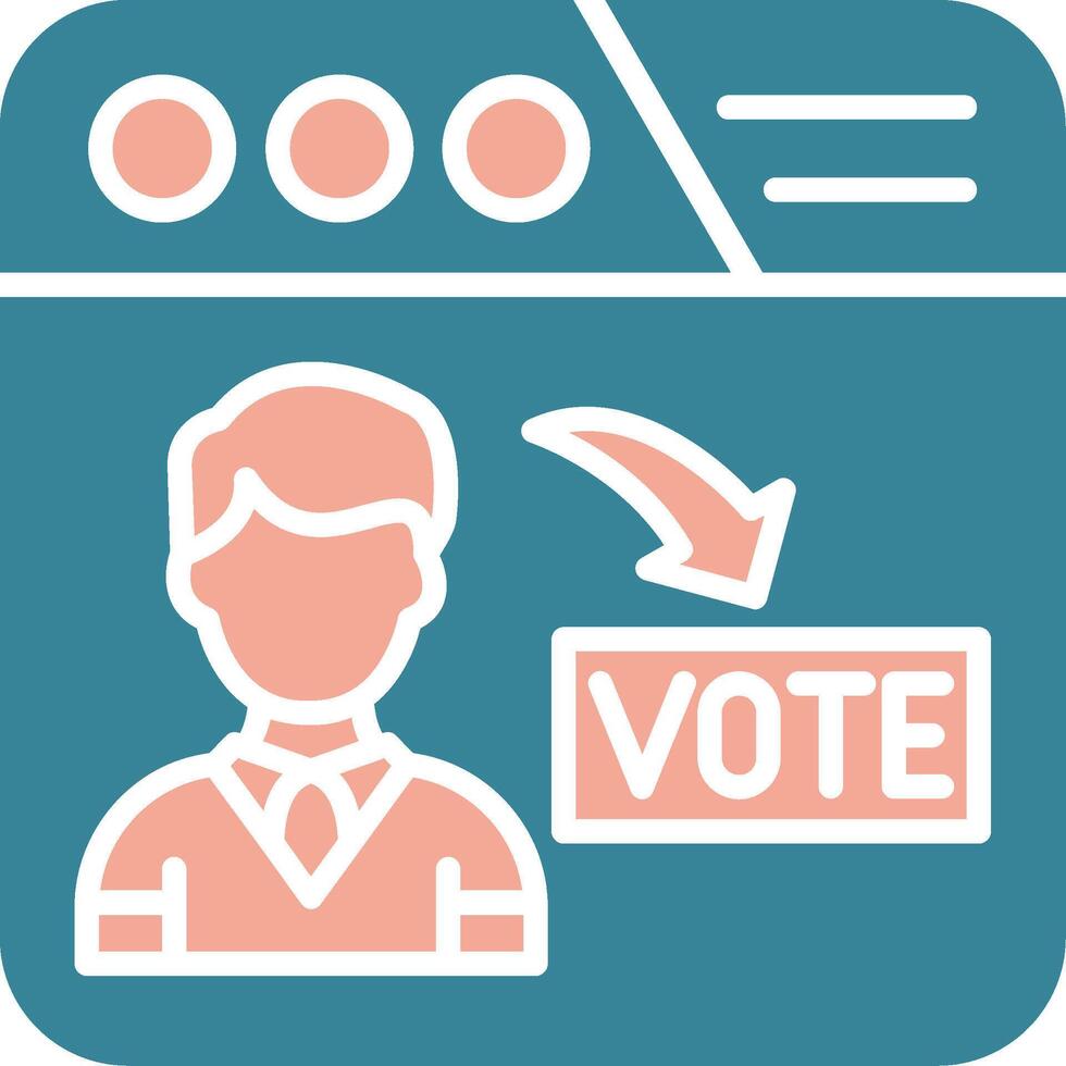 Online Voting Unified UX Form vector