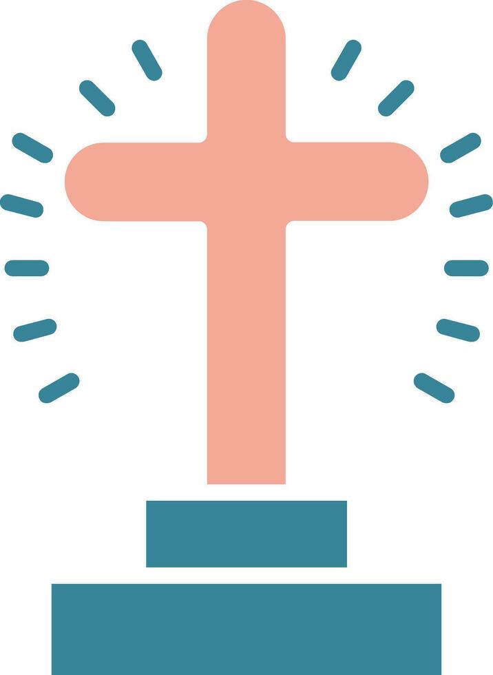 Christianity Colorful Core Icon vector