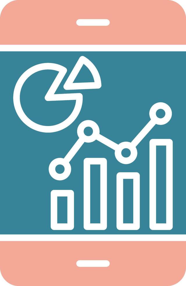 Pie Chart Tactile UX Display vector