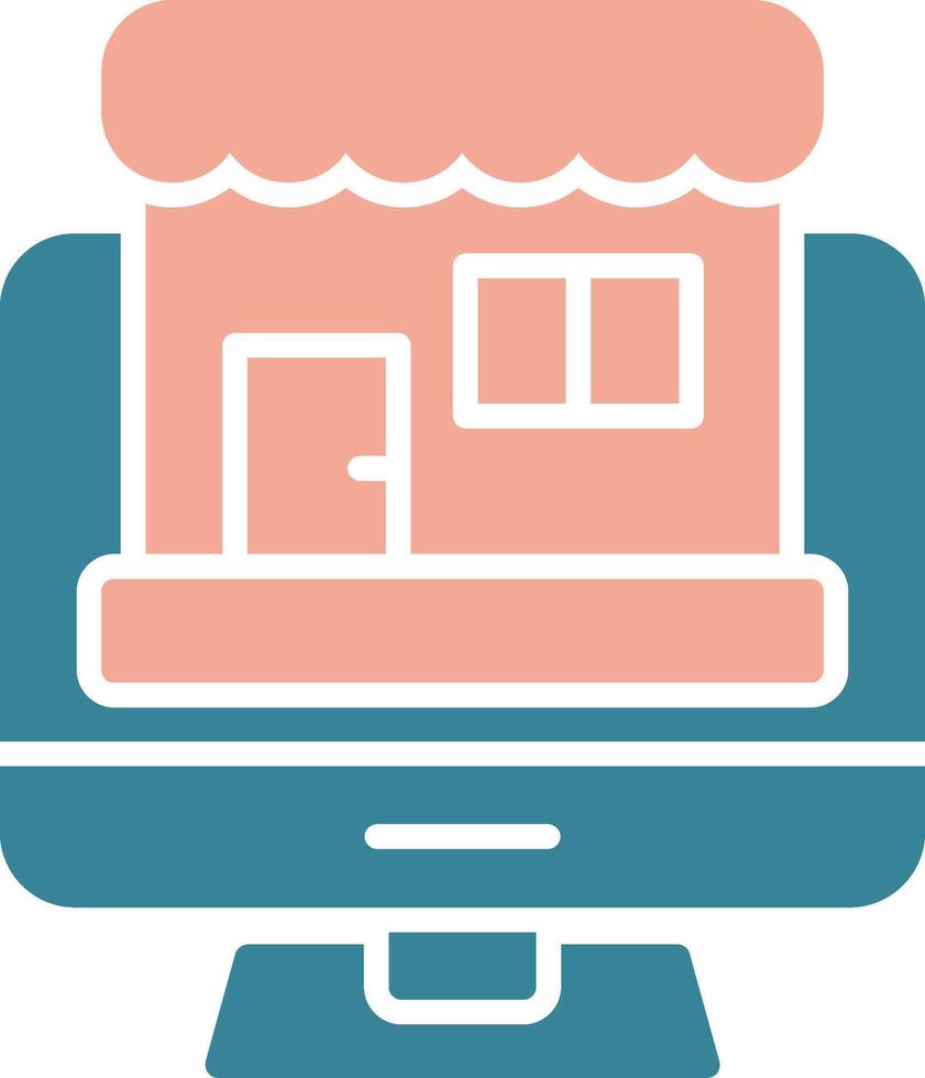 Online Shop Intuitive Interface Object vector