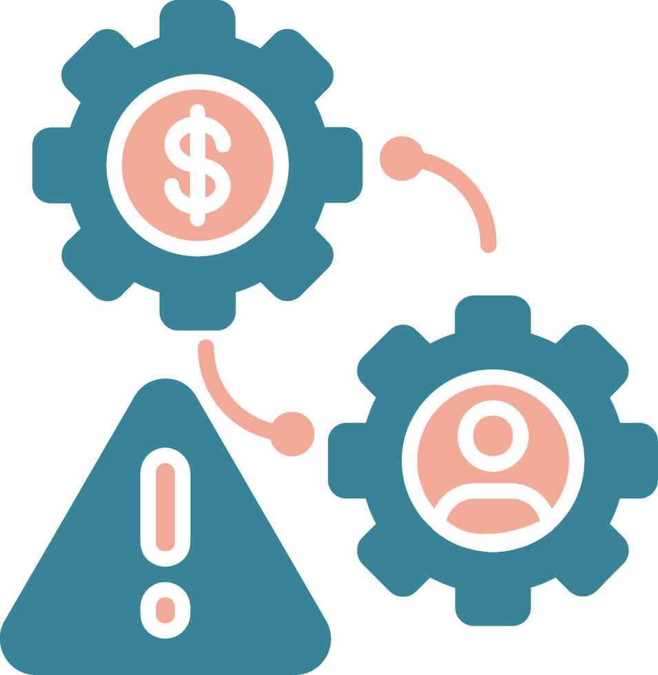 Risk Management Premium Web Symbol vector