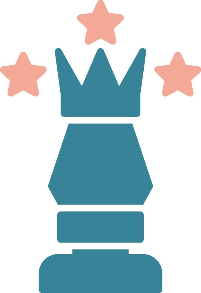 King Virtual Visual Pattern vector