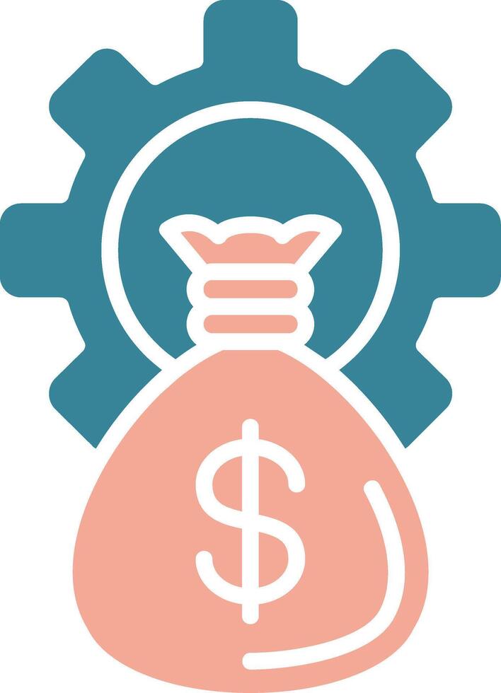 Asset Management Virtual Symbol Sketch vector