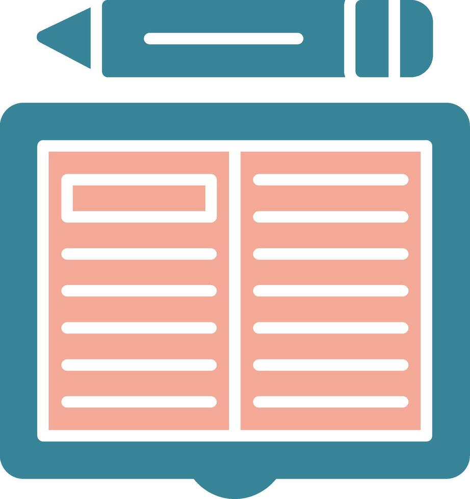 Book Dynamic Symbol Sketch vector