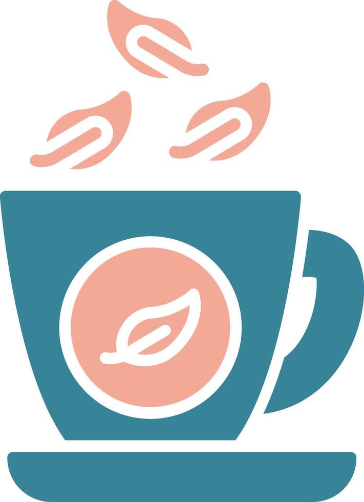Green Tea Bold UI Stamp vector