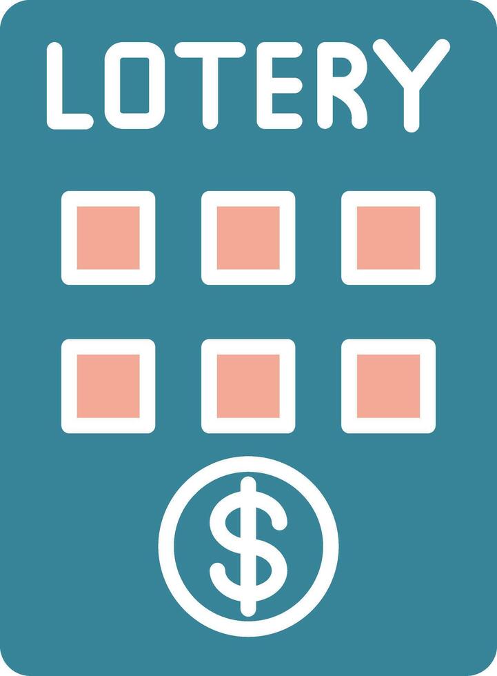 Lottery Crystal App Emblem vector