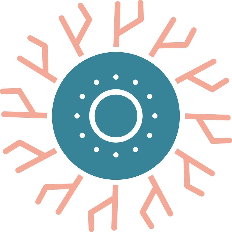 Microglia Streamlined Web Symbol vector