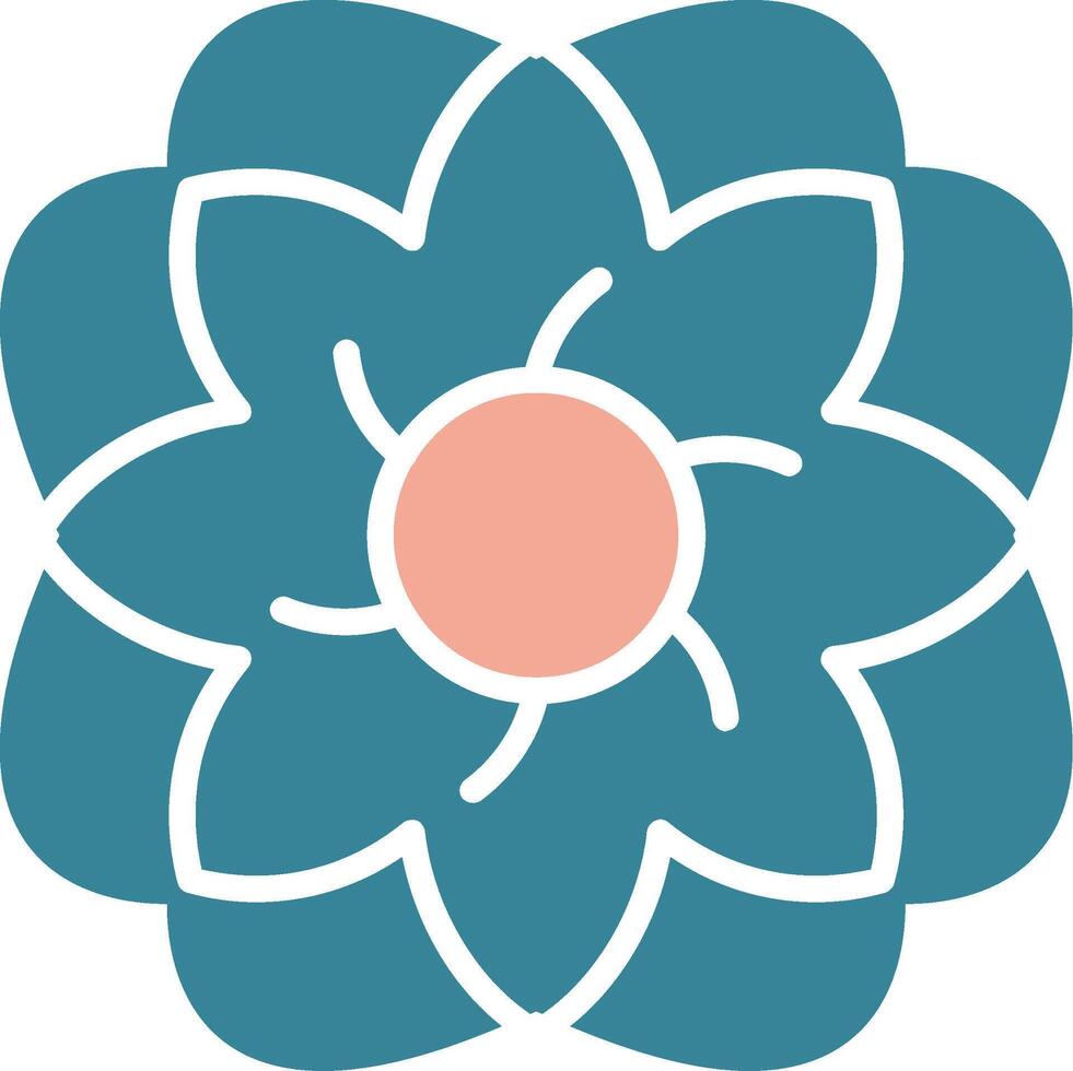 Poinsettia Premium UI Stamp vector