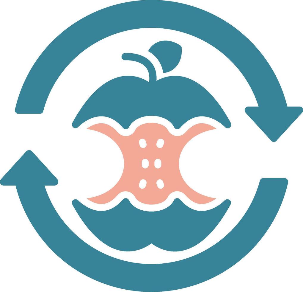 Compostable Global Style Glyph vector