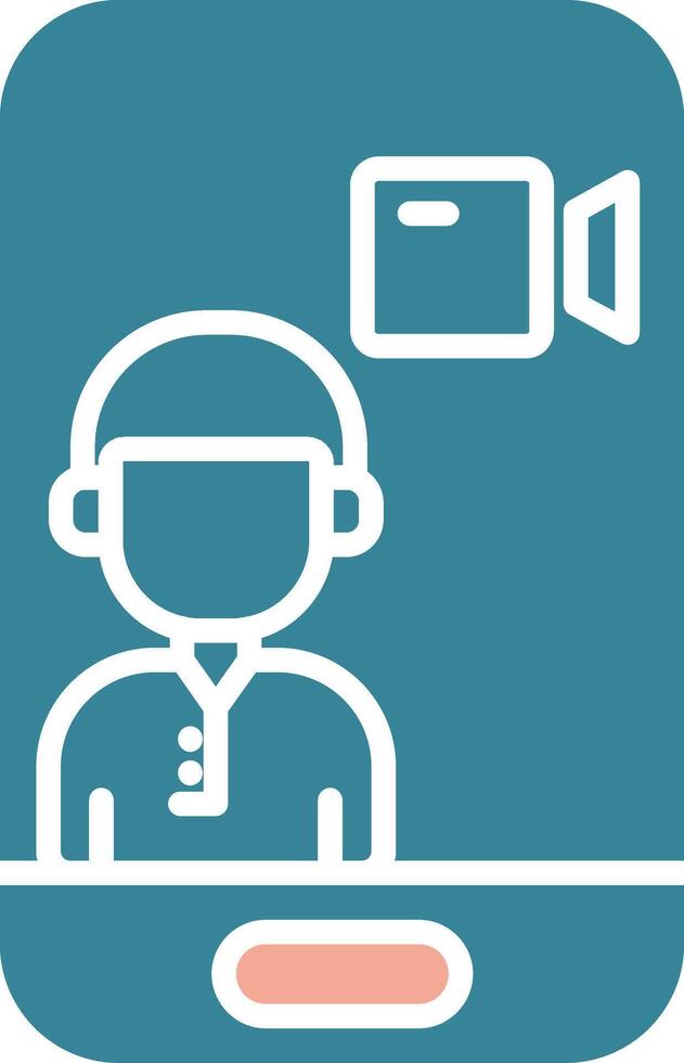 videocall Futuristic UX Form vector