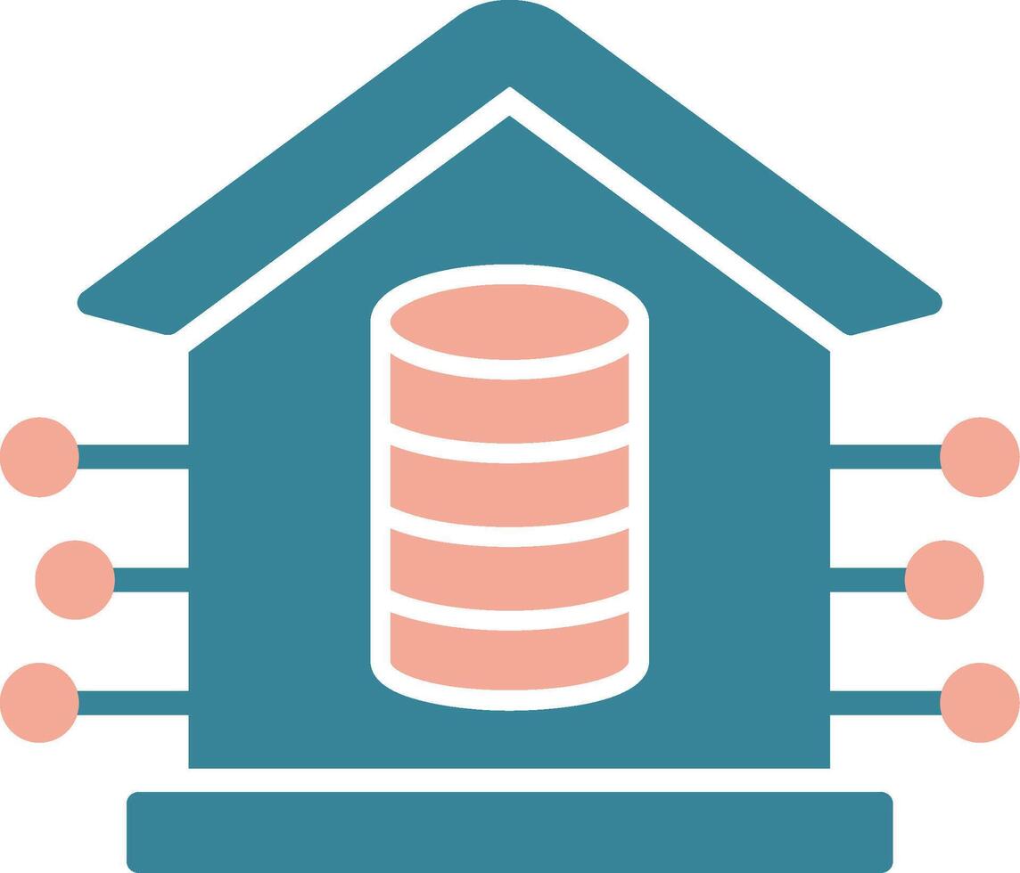 Data Warehouse Neon UX Form vector