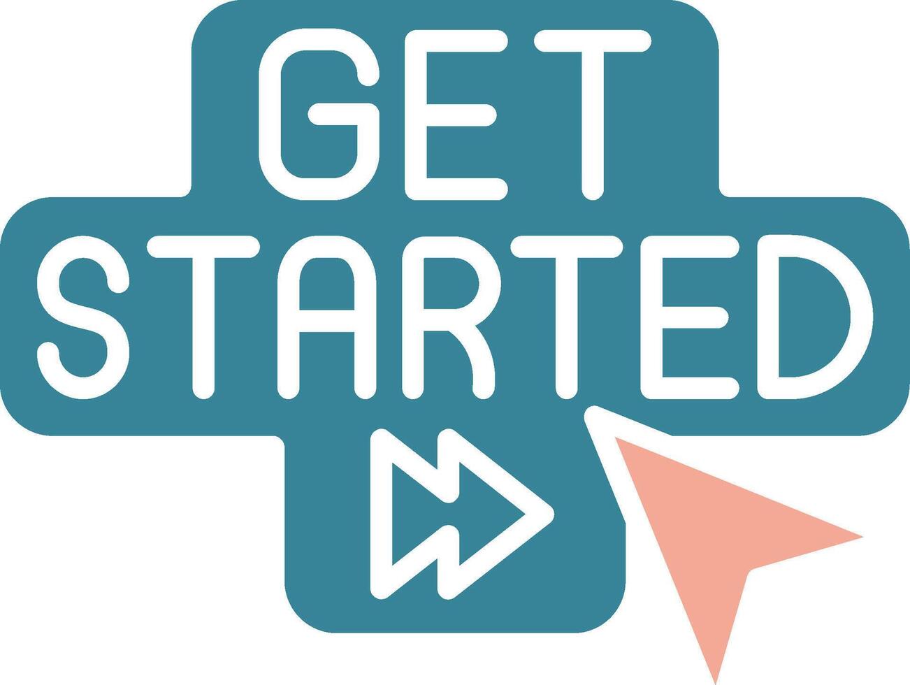 Start Efficient UI Stamp vector