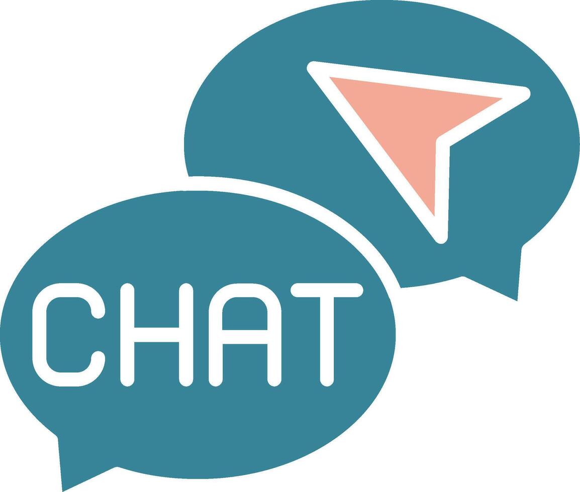 Chat Virtual Visual Pattern vector