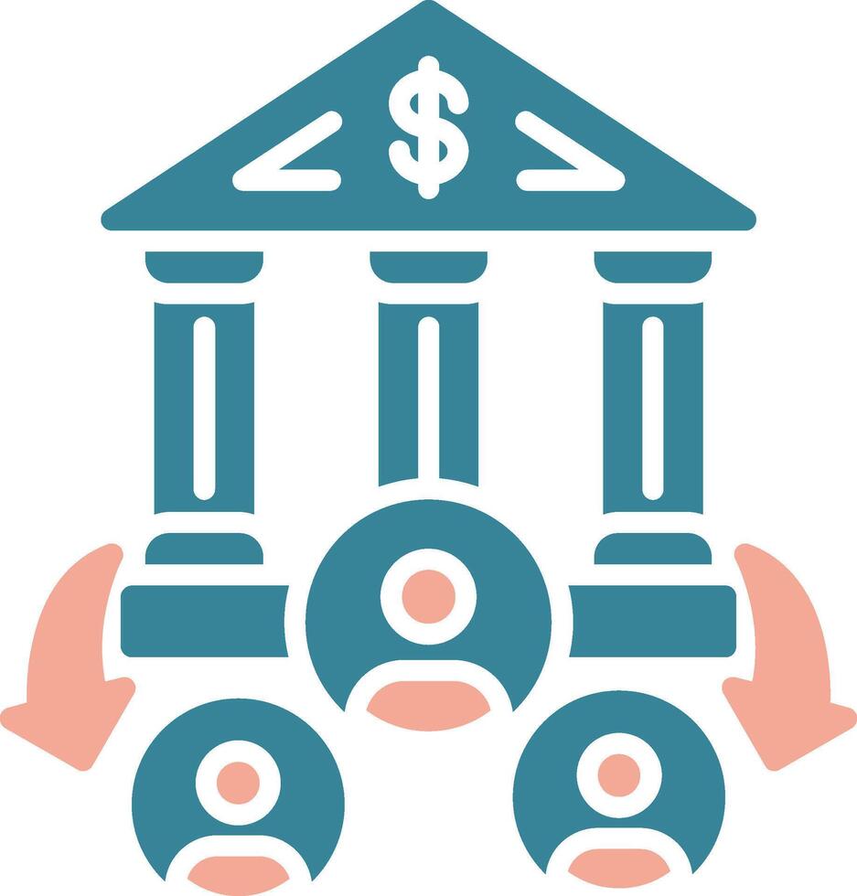 Corporate Intuitive Icon Fragment vector