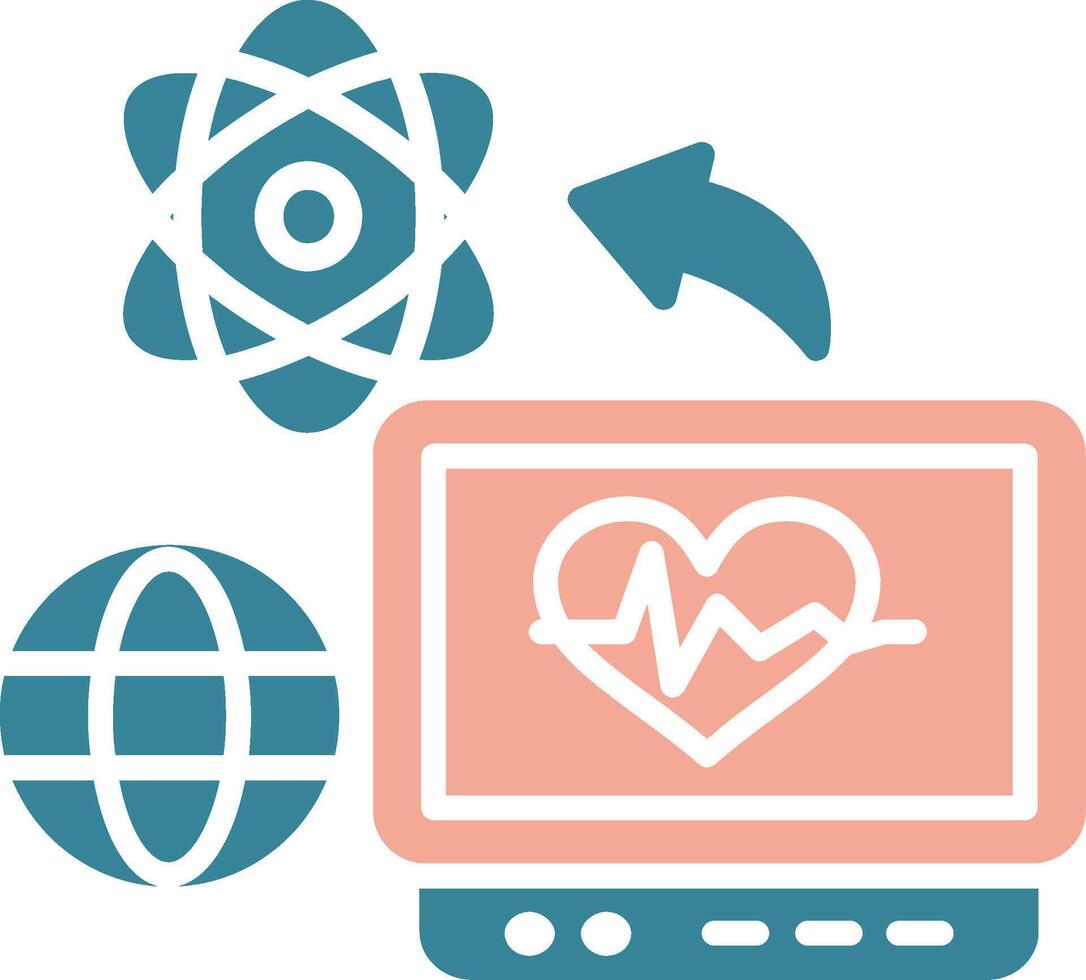 Medical Global Core Icon vector