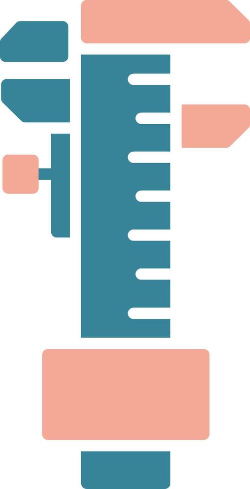 Caliper Bold Graphic Module vector