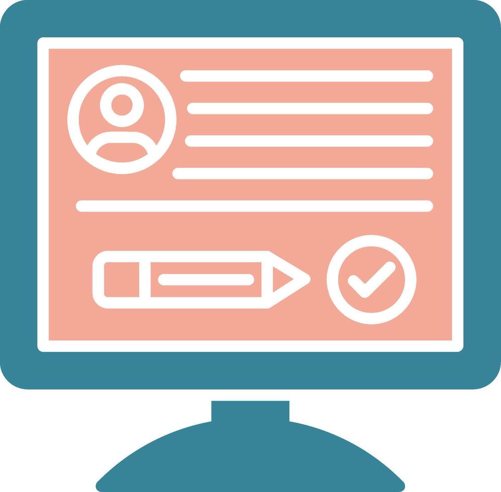 Inscription Expressive Web Symbol vector