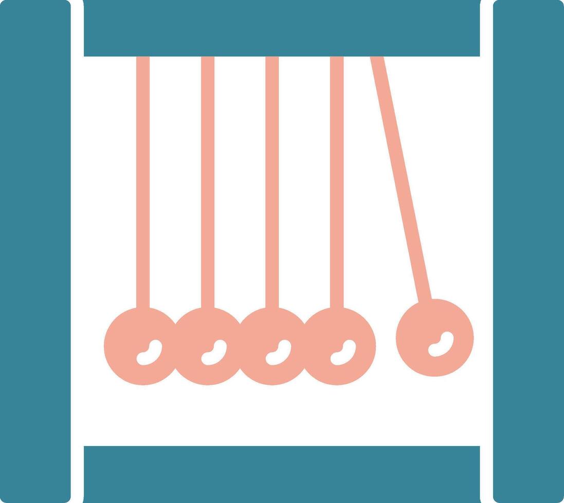 Pendulum Crystal App Emblem vector