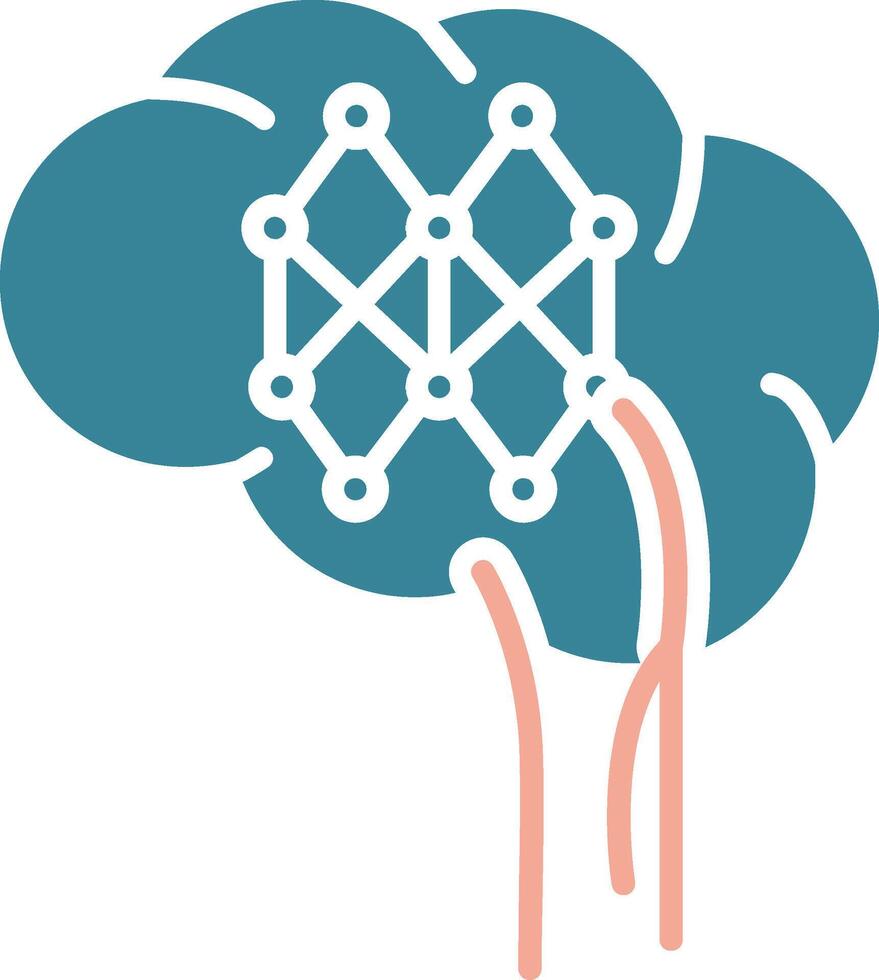 Neural Circuit Neon System Element vector