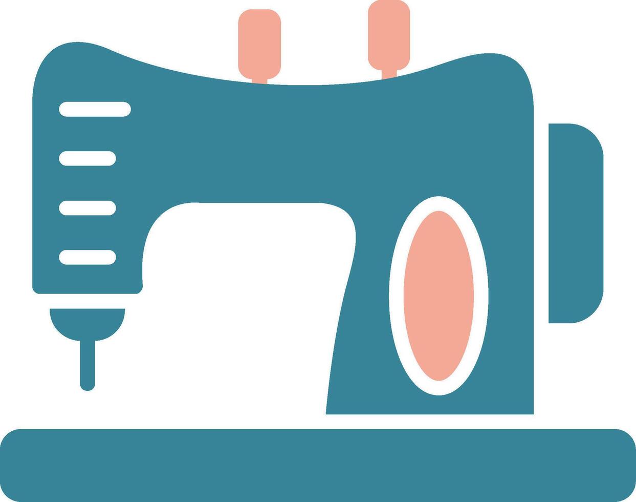 Sewing Machine Intuitive Grid Token vector