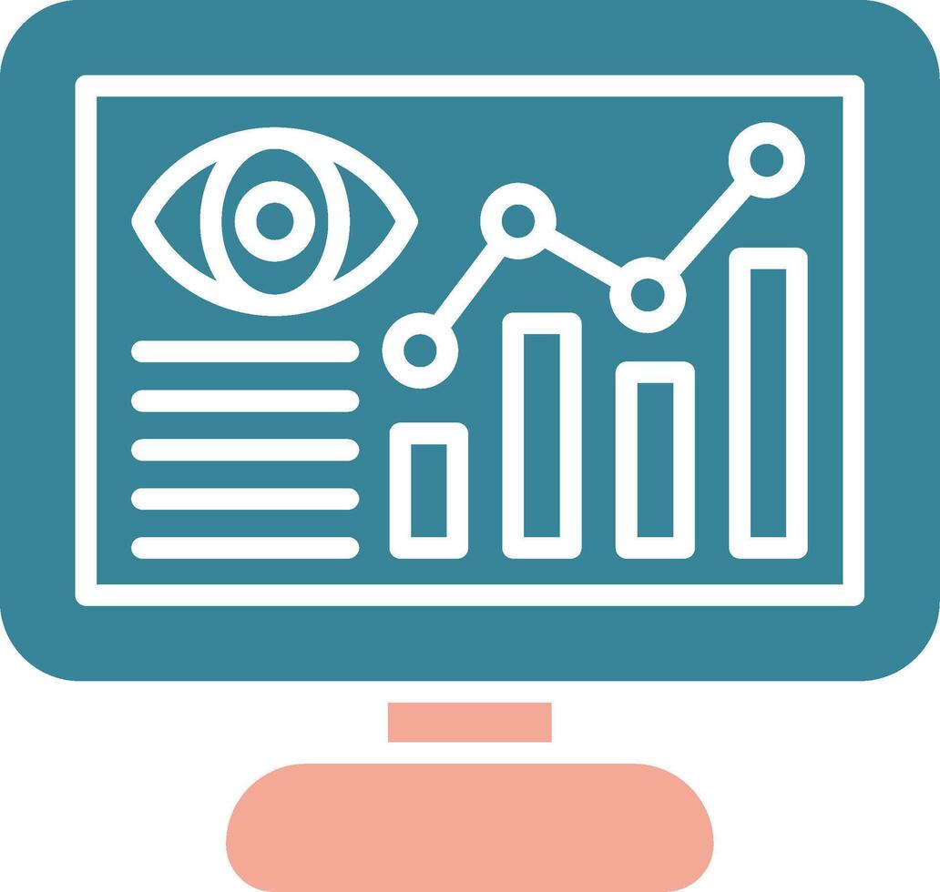 Data Visualization Intuitive Web Symbol vector