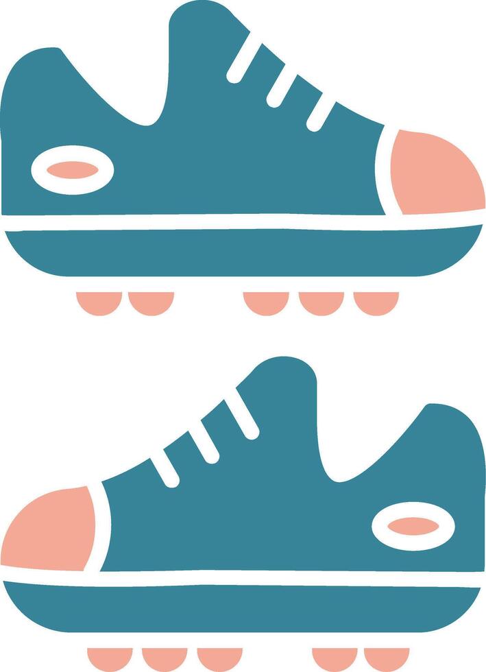 Cleats Bold Graphic Module vector