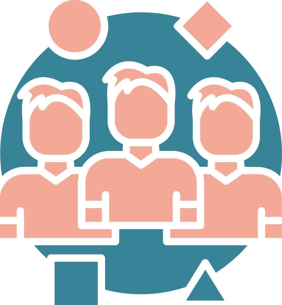Diversity Simplified Line Art vector