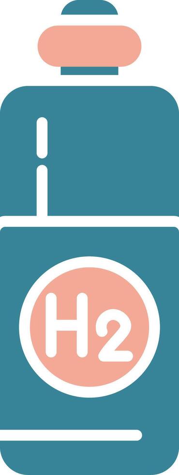 Hydrogen Vibrant Digital Mark vector