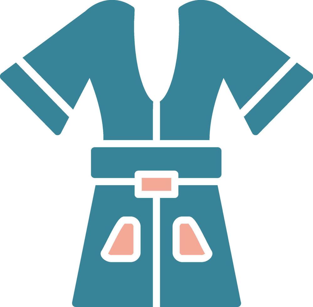Robe Expressive Digital Mark vector