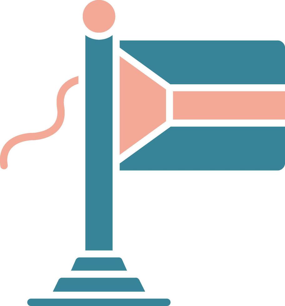Kuwait Flag Bold Interface Object vector