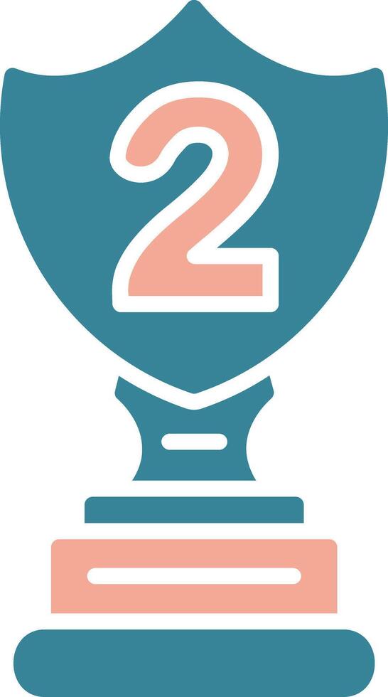 2nd Prize Expressive App Emblem vector