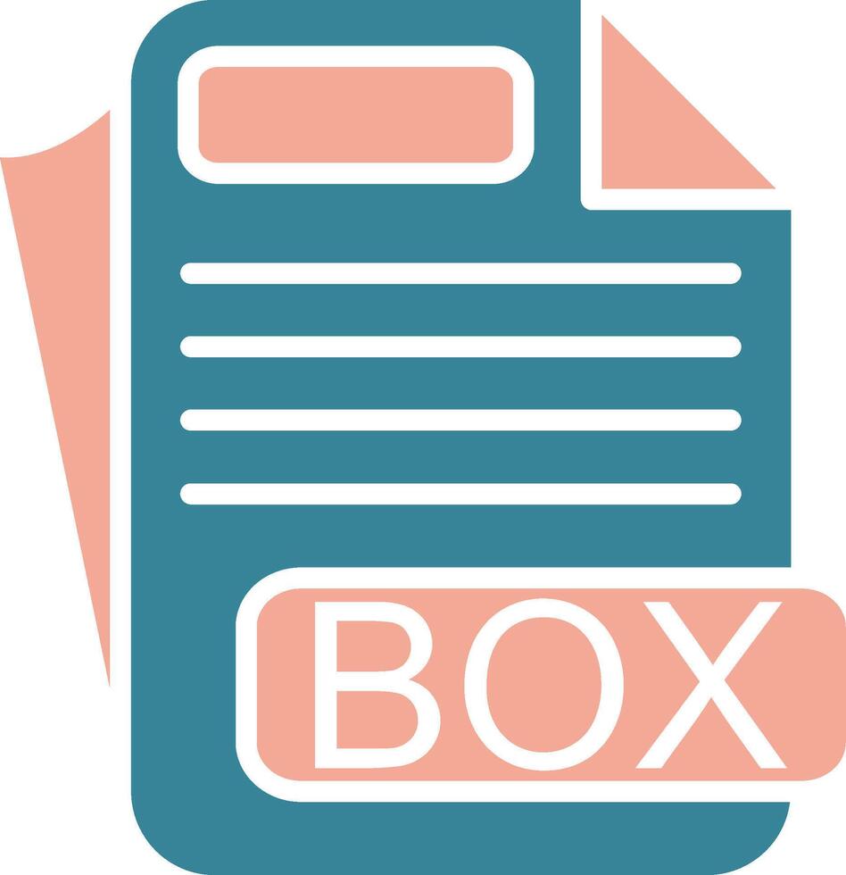 BOX Futuristic UX Form vector