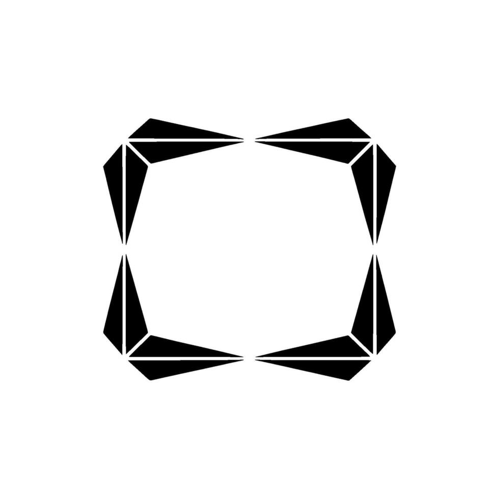 Geometric Fragment, Minimalist Framework, Abstract Shape vector
