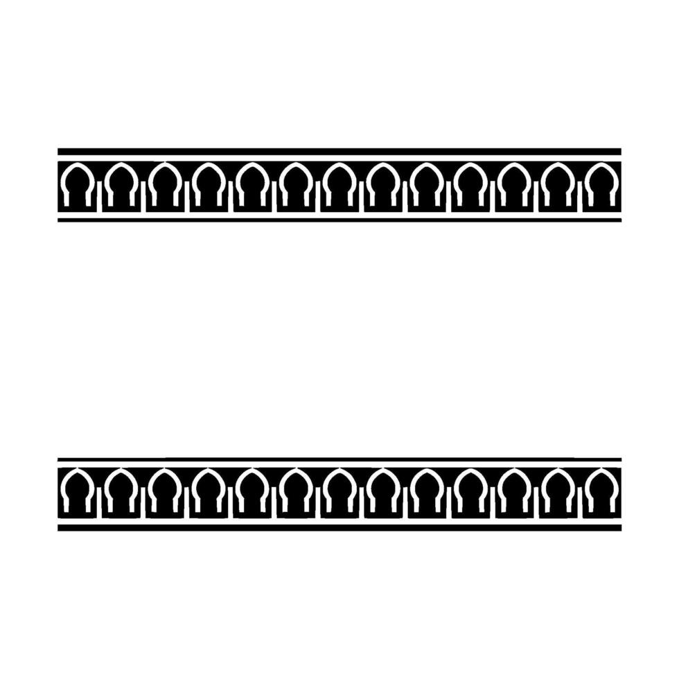 Geometric Border, Art Deco Style, Minimalist, Minimalism vector