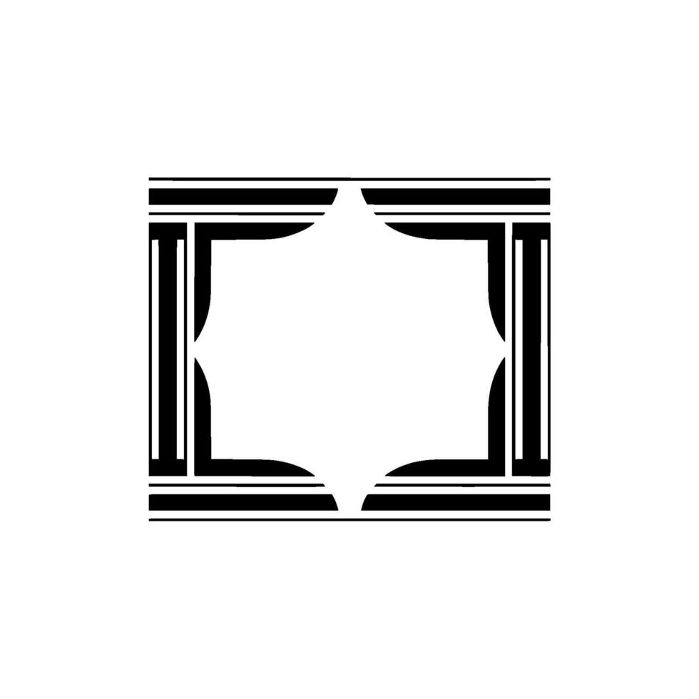 Geometric Frame, Minimalist , Abstract Composition, Geometry vector