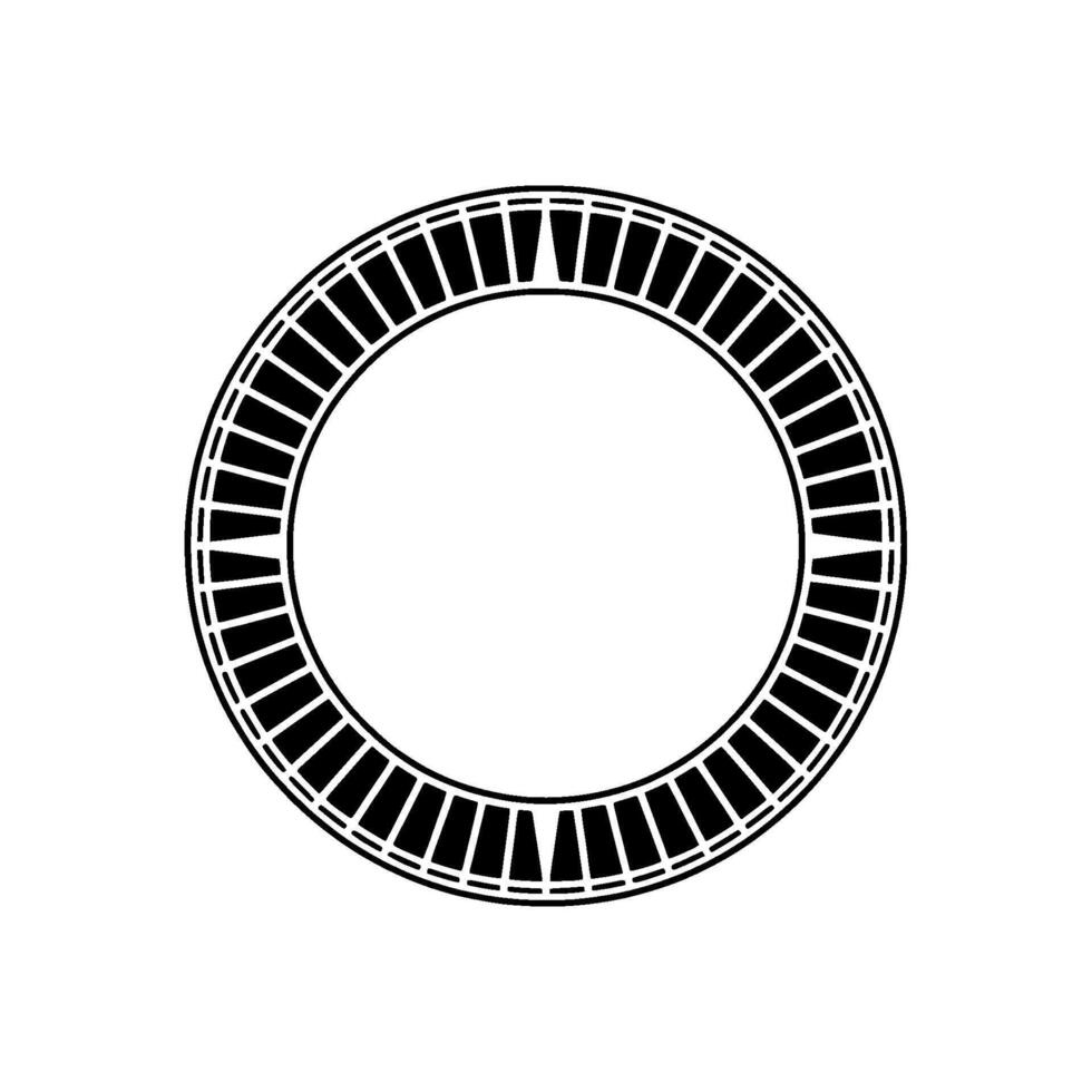 Geometric Circle Pattern,Minimalist vector
