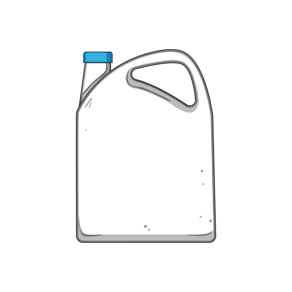 canister bpafree plastic cartoon illustration vector