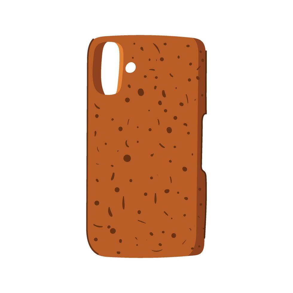 cork unique phone case cartoon item vector