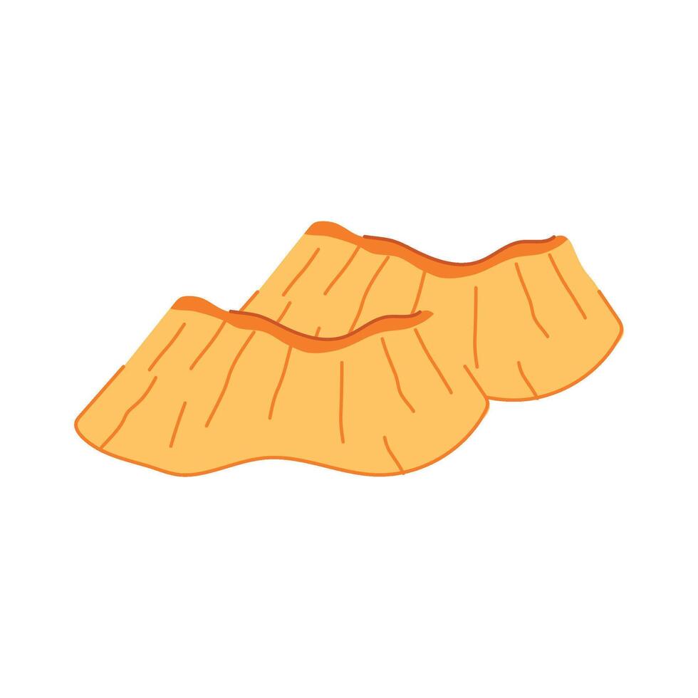 disposable nonslip shoe covers cartoon illustration vector