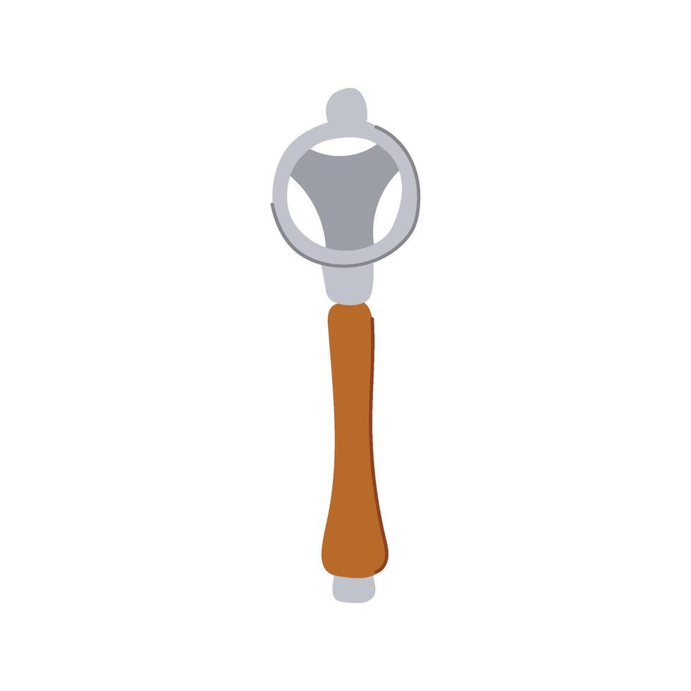 egg clean separator tool cartoon illustration vector